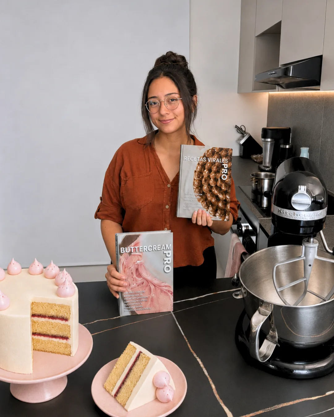 Karen Flores, chef pastelera